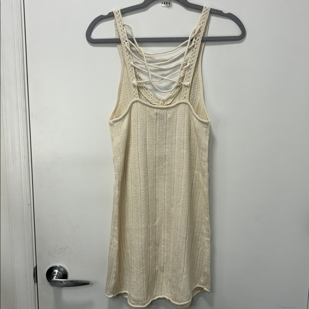 AMERICAN OUTFITTERS CREAM KNIT TOP - Picture 3 of 4
